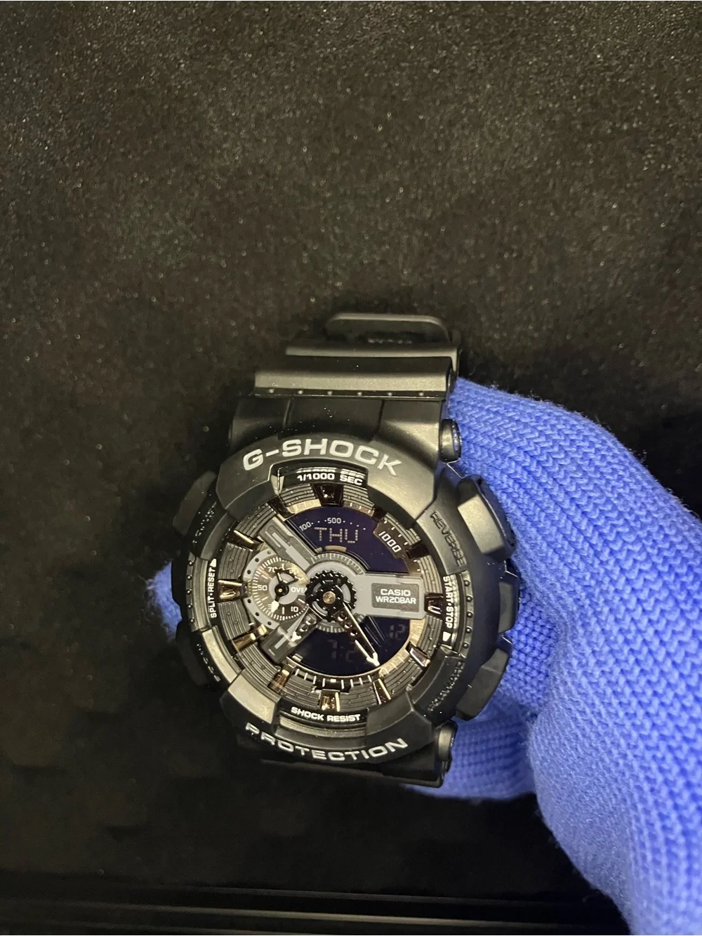 Custom G Shock All Black Colorway